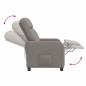 Preview: Liegesessel Taupe Stoff