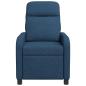 Preview: Liegesessel Blau Stoff