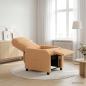 Preview: ARDEBO.de - Liegesessel Beige Boucl?