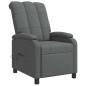 Preview: Massage Relaxsessel Dunkelgrau Stoff