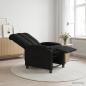 Preview: ARDEBO.de - Massage Relaxsessel Schwarz Stoff