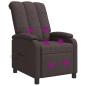 Preview: Massage Relaxsessel Dunkelbraun Stoff