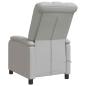 Preview: Massage Relaxsessel Wolkengrau Stoff