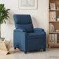 Preview: Liegesessel Blau Stoff