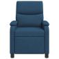 Preview: Liegesessel Blau Stoff