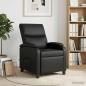 Preview: ARDEBO.de - Massage Relaxsessel Schwarz Kunstleder