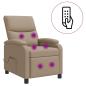 Preview: Massage Relaxsessel Cappuccino Kunstleder
