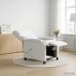 Preview: Massage Relaxsessel Wei? Kunstleder