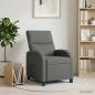 Preview: Massage Relaxsessel Dunkelgrau Stoff