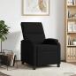 Preview: Massage Relaxsessel Schwarz Stoff