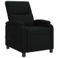 Preview: Massage Relaxsessel Schwarz Stoff