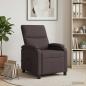Preview: ARDEBO.de - Massage Relaxsessel Dunkelbraun Stoff