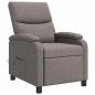 Preview: Massage Relaxsessel Taupe Stoff