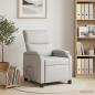 Preview: Massage Relaxsessel Wolkengrau Stoff