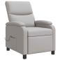 Preview: Massage Relaxsessel Wolkengrau Stoff