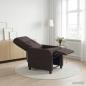 Preview: Liegesessel Dunkelbraun Stoff