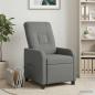 Preview: Massage Relaxsessel Dunkelgrau Stoff