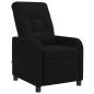 Preview: Massage Relaxsessel Schwarz Stoff