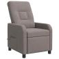 Preview: Massage Relaxsessel Taupe Stoff