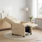 Preview: Massage Relaxsessel Creme Stoff
