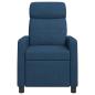 Preview: Liegesessel Blau Stoff