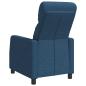 Preview: Liegesessel Blau Stoff