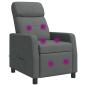 Preview: Massage Relaxsessel Dunkelgrau Stoff