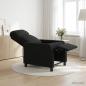 Preview: ARDEBO.de - Massage Relaxsessel Schwarz Stoff