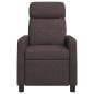 Preview: Massage Relaxsessel Dunkelbraun Stoff
