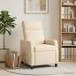 Preview: Massage Relaxsessel Creme Stoff