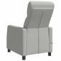 Preview: Massage Relaxsessel Wolkengrau Stoff