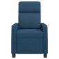 Preview: Liegesessel Blau Stoff