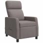 Preview: Massage Relaxsessel Taupe Stoff