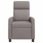 Preview: Massage Relaxsessel Taupe Stoff