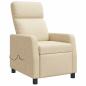 Preview: Massage Relaxsessel Creme Stoff