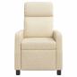 Preview: Massage Relaxsessel Creme Stoff