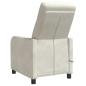 Preview: Massage Relaxsessel Creme Samt (V)
