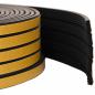 Preview: ARDEBO.de - Selbstklebende Fensterdichtung Schwarz 10 x 4 mm 100 m