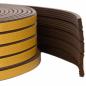 Preview: ARDEBO.de - Selbstklebende Fensterdichtung Braun 10 x 4 mm 50 m