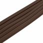 Preview: Selbstklebende Fensterdichtung Braun 10 x 6 mm 12 m