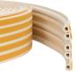 Preview: ARDEBO.de - Selbstklebende Fensterdichtung Weiß 9 x 6 mm 100 m