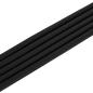 Preview: Selbstklebende Fensterdichtung Schwarz 9 x 8 mm 12 m
