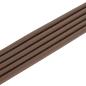 Preview: Selbstklebende Fensterdichtung Braun 14 x 12 mm 12 m