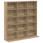 Preview: CD Regal Artisan-Eiche 96 x 23,5 x 97,5 cm Holzwerkstoff