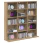 Preview: CD Regal Artisan-Eiche 96 x 23,5 x 97,5 cm Holzwerkstoff