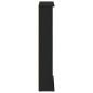 Preview: CD Regal Schwarz Eichen-Optik 60 x 17 x 92 cm Holzwerkstoff