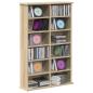 Preview: CD Regal Sonoma-Eiche 60 x 17 x 92 cm Holzwerkstoff