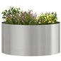 Preview: Pflanzenring 5 Stk. Silber 40 x 40 x 20 cm Edelstahl