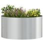 Preview: Pflanzenring 5 Stk. Silber 40 x 40 x 20 cm Verzinkter Stahl