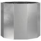Preview: Pflanzkübel Silber 60 x 60 x 50 cm Edelstahl